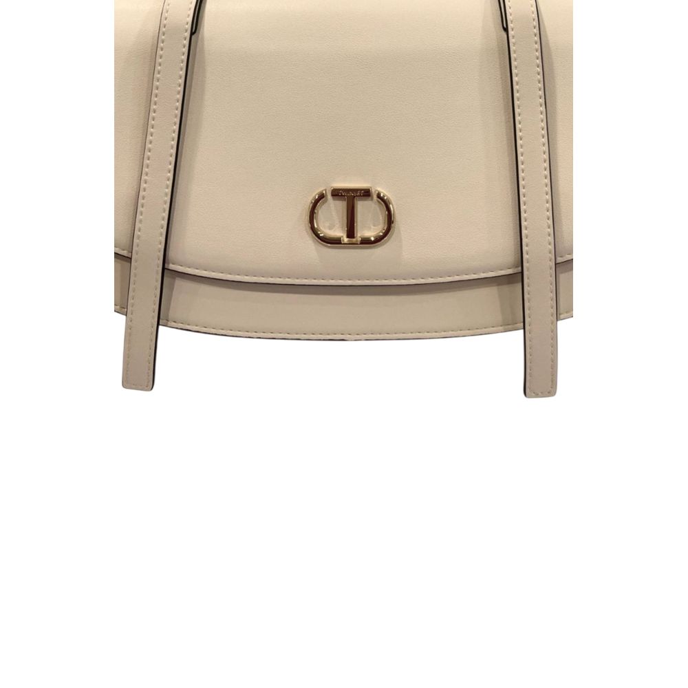 Sac à épaule Twinset Femme en PU Blanc