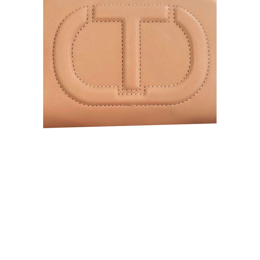 Twinset Pink Faux Leather Crossbody Bag for Women