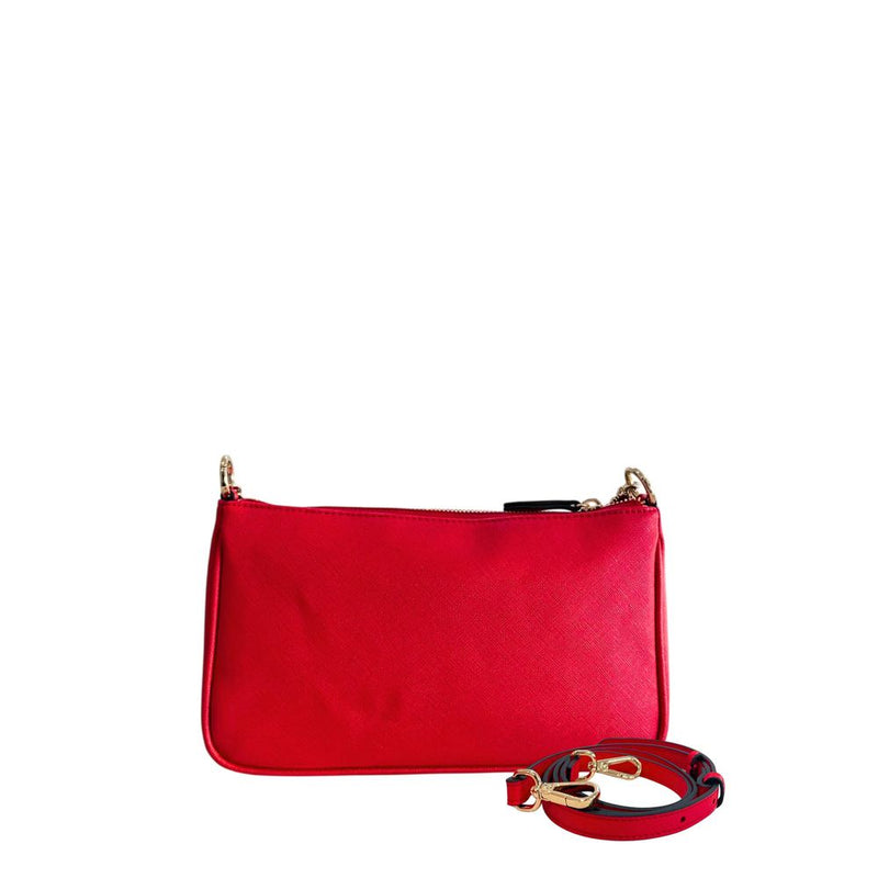 Twinset Red PU Women Crossbody Bag - Stylish & Functional