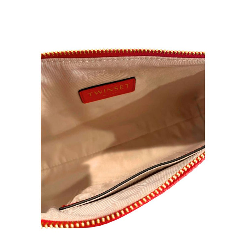 Twinset Red PU Women Crossbody Bag - Stylish & Functional