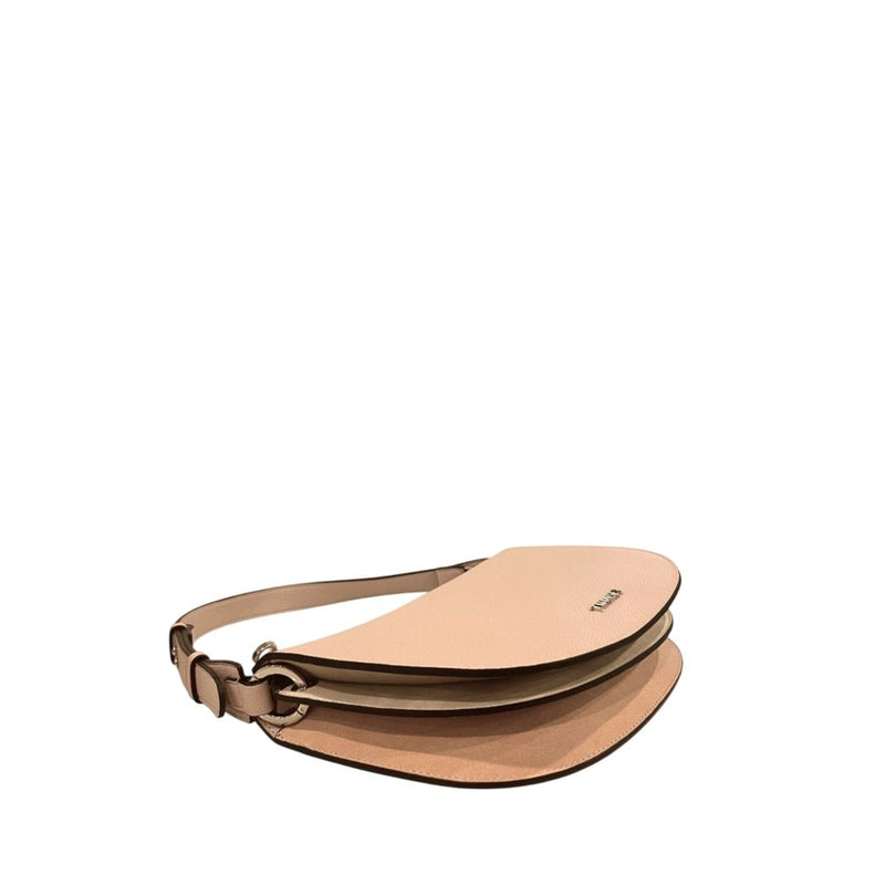 Sac à épaule en PU rose Twinset pour femmes