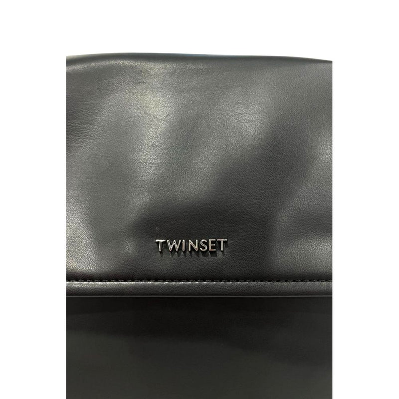 Sac à main femme Twinset noir en PU