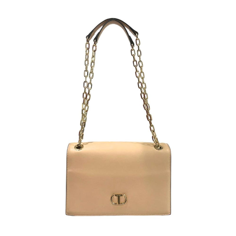 Twinset Pink PU Women Crossbody Bag - Chic & Elegant