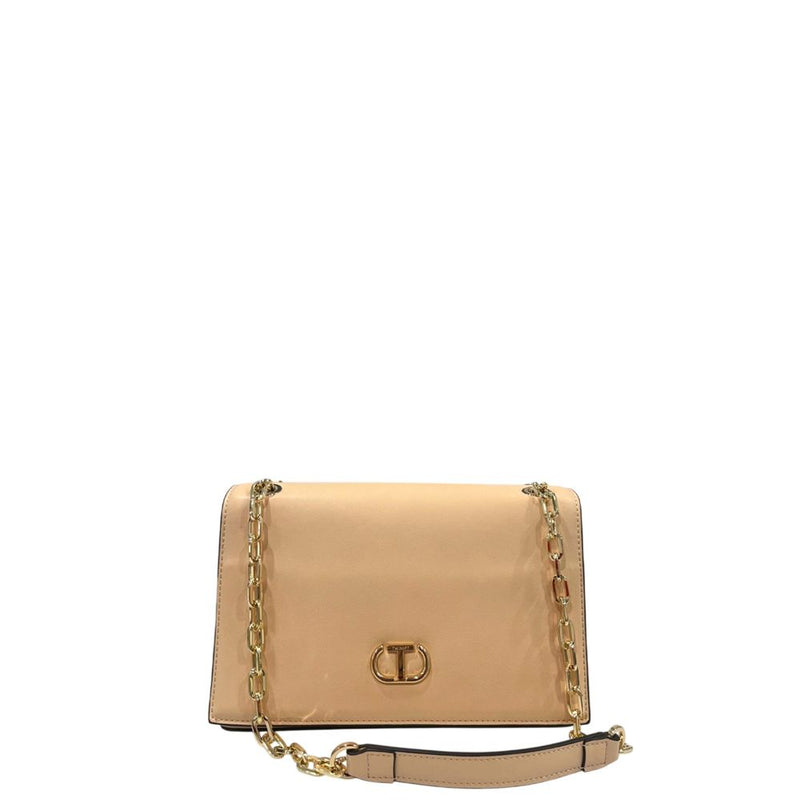 Twinset Pink PU Women Crossbody Bag - Chic & Elegant