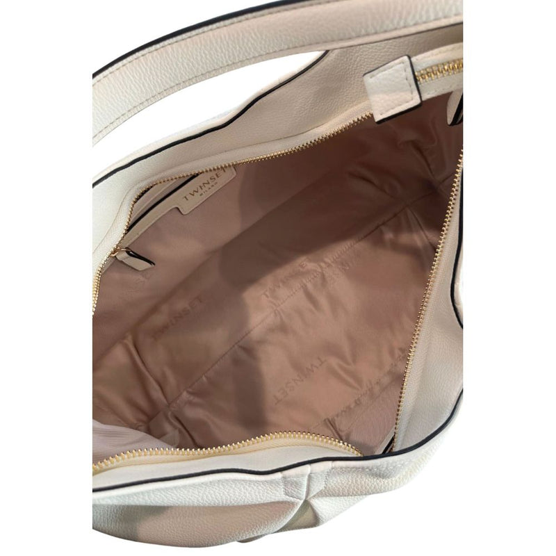 Sac à épaule Femme Twinset en PU Blanc