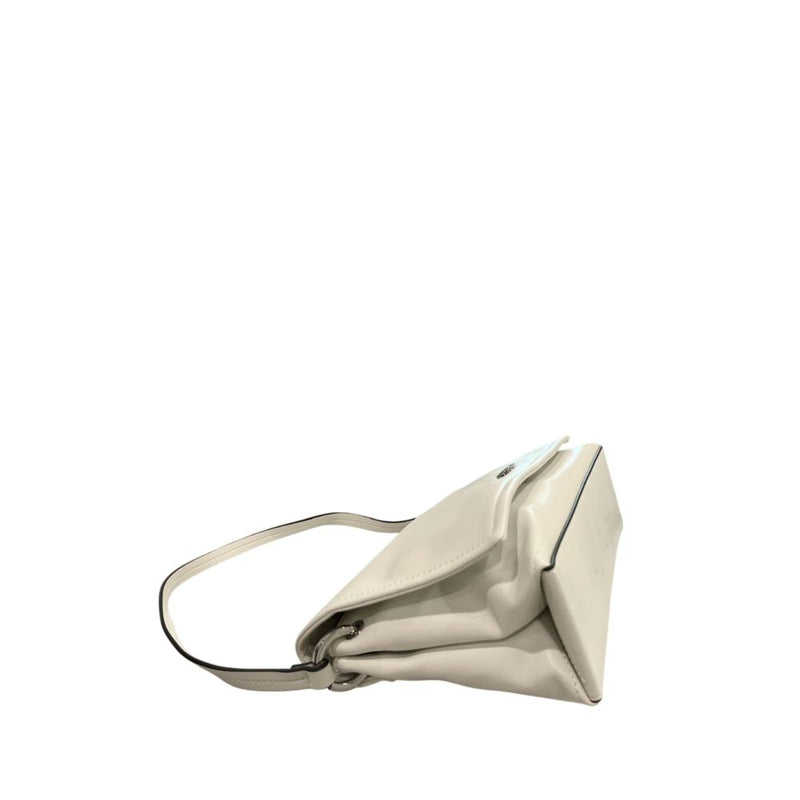 Twinset White Polyethylene Clutch Bag - Élégance et Praticité
