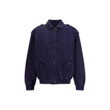 Blazé Milano Blue Lamb Ovis Aries Bomber Jacket