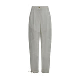 PINKO Nacy White Polyester Casual Pants for Women