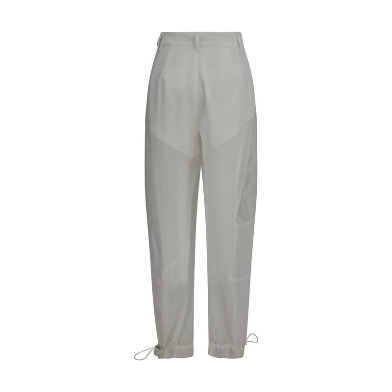 PINKO Nacy White Polyester Casual Pants for Women