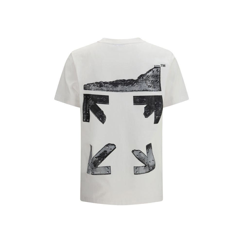 Off-White Metal Arrow White Cotton T-Shirt