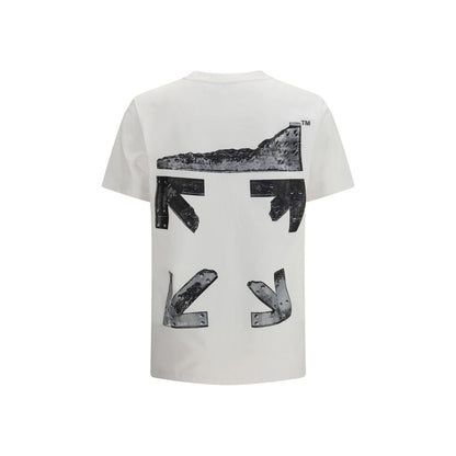 Off-White Wit Katoenen T-shirt