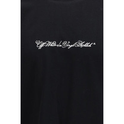 Off-White Zwart Katoenen T-shirt