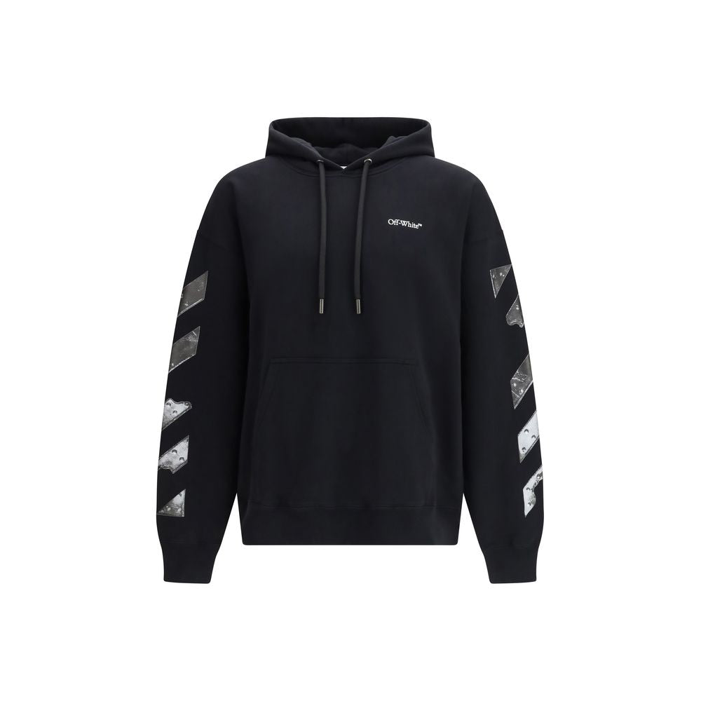 Off-White Metal Arrow Black Cotton Sweatshirt