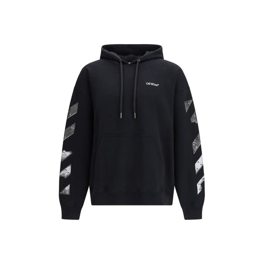 Off-White Metal Arrow Black Cotton Sweatshirt