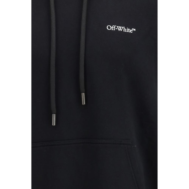 Off-White Metal Arrow Black Cotton Sweatshirt