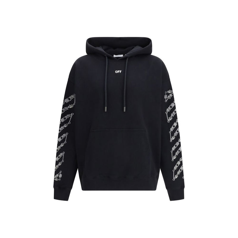 Off-White Zwarte Katoenen Sweatshirt