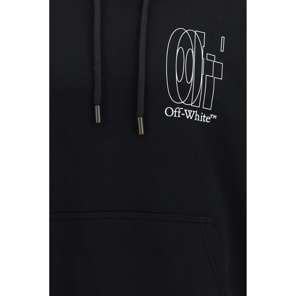 Off-White Big Double Arrow Black Cotton Sweatshirt
