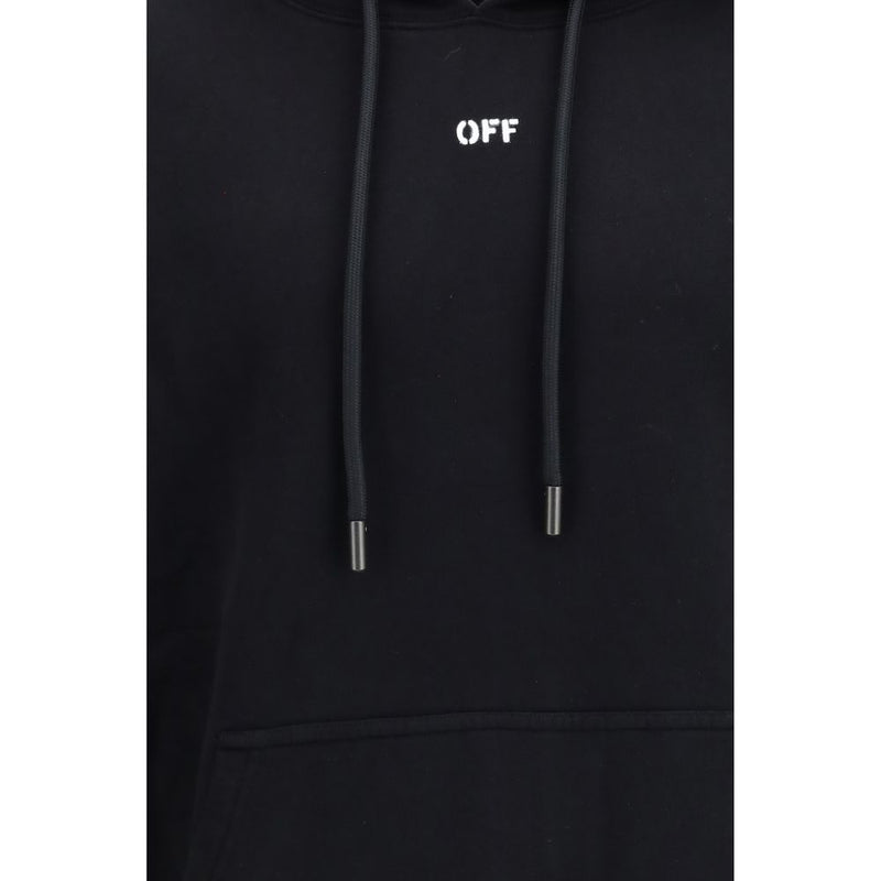 Off-White Zwarte Katoenen Sweatshirt