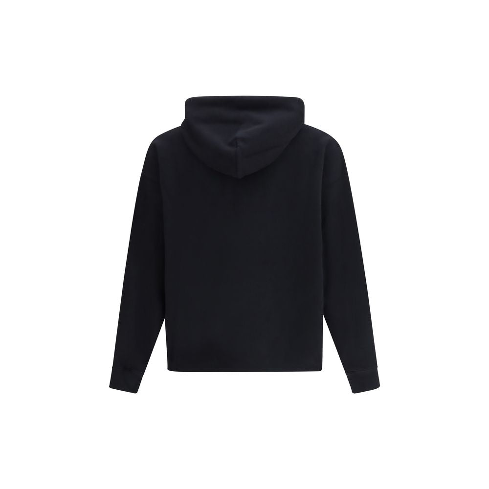 Off-White Black Cotton Sweatshirt - SS26