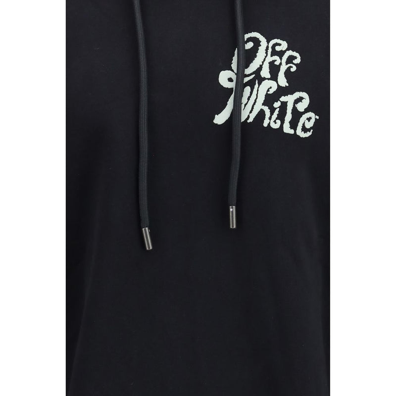 Off-White Zwarte Katoenen Sweatshirt