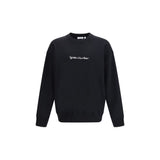 Off-White Script Arrow Black Cotton Sweatshirt