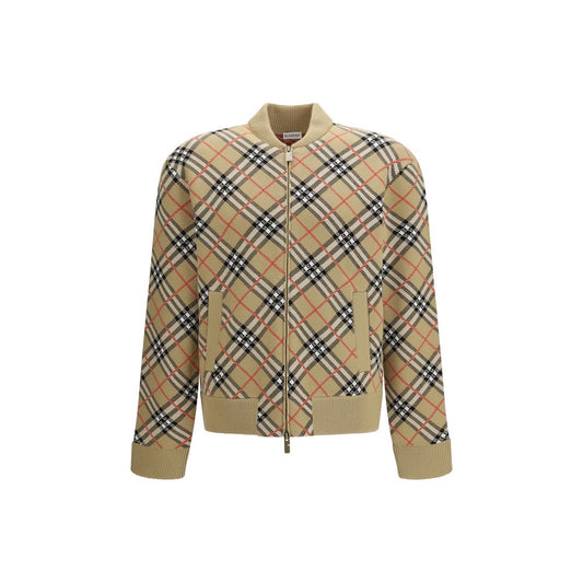 Burberry Beige Wollen Bomber