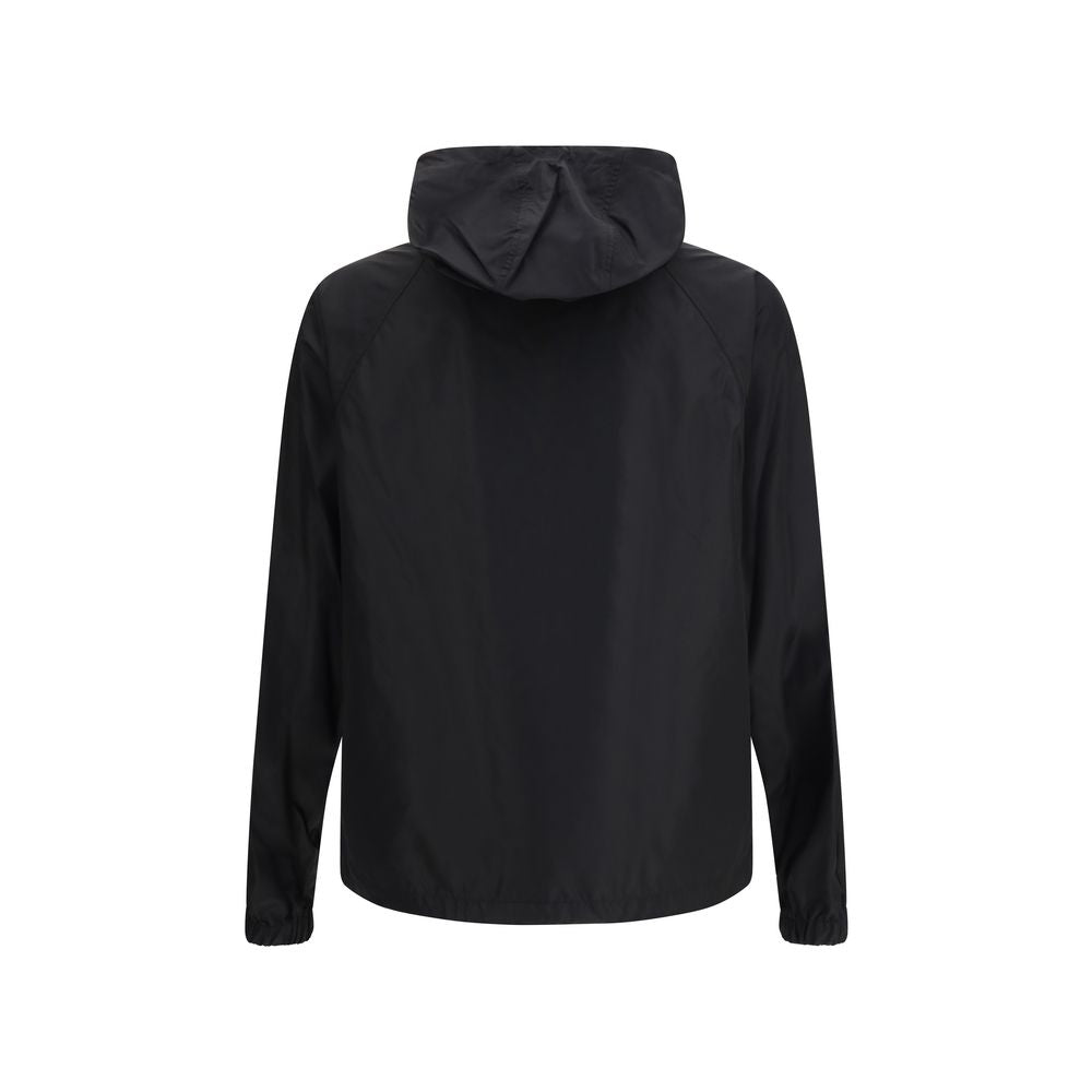 Blouson coquille en polyamide noir Burberry