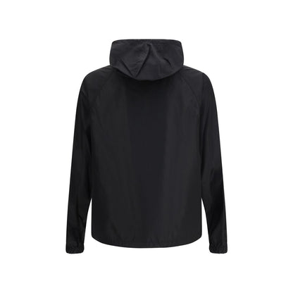 Blouson coquille en polyamide noir Burberry