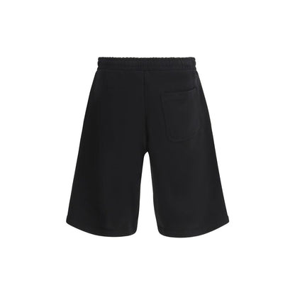 Diesel Zwarte Katoenen Bermudashort