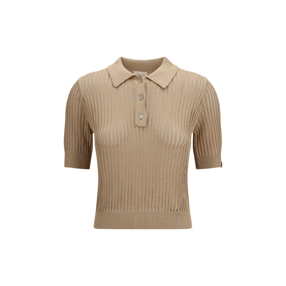 Jacob Cohen Beige Cotton Polo Shirt - Elegant Summer Wear