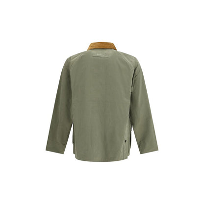 Blouson de motard Barbour bicolore en coton