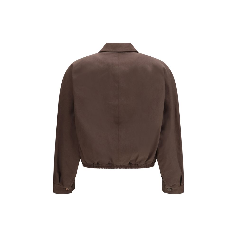 Magliano Brown Cotton Bomber Jacket - SS26