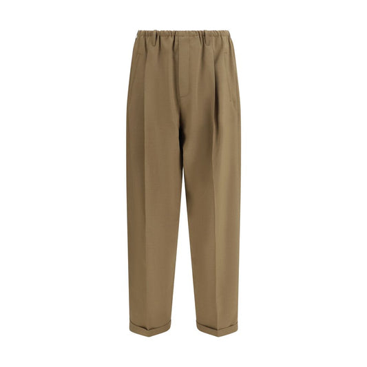 Magliano Beige Polyester Casual Broek