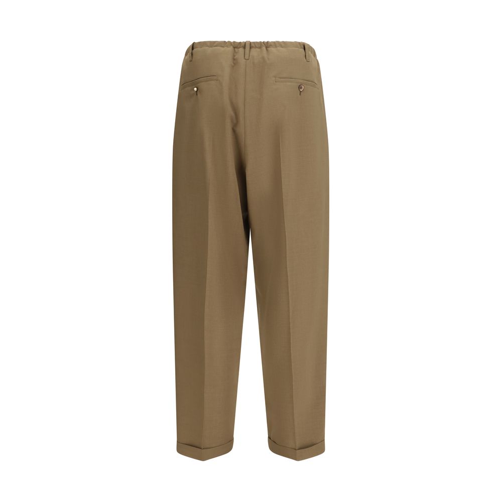 Pantalon Casual Beige en Polyester Magliano - People’s Pants
