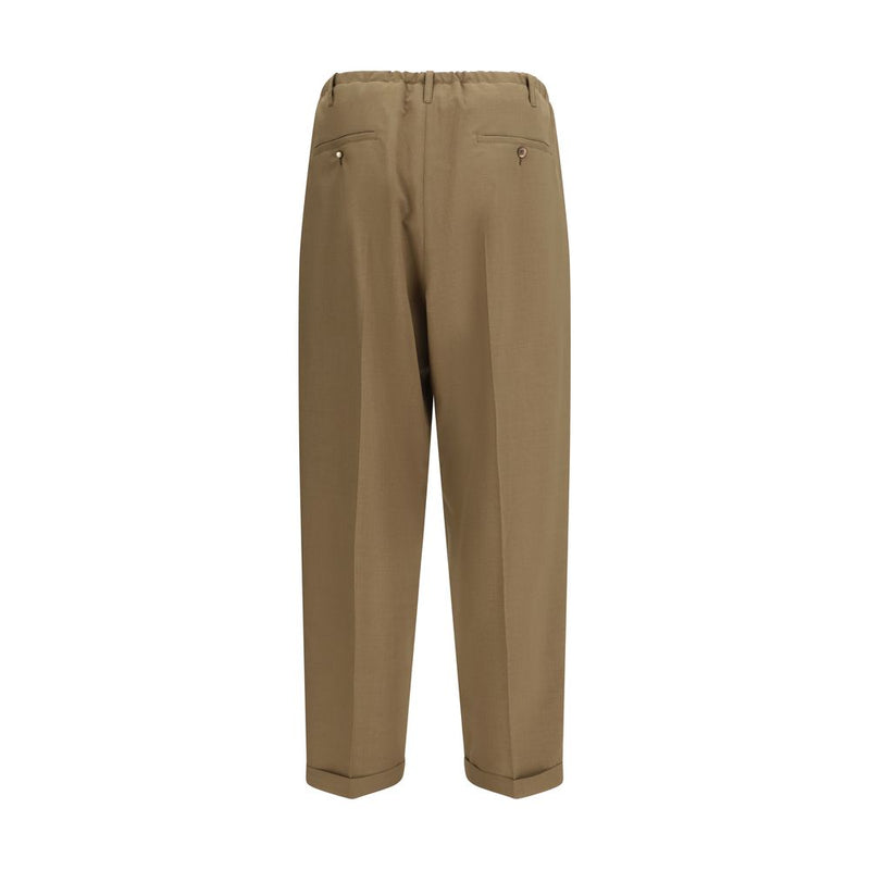 Pantalon Casual Beige en Polyester Magliano - People’s Pants