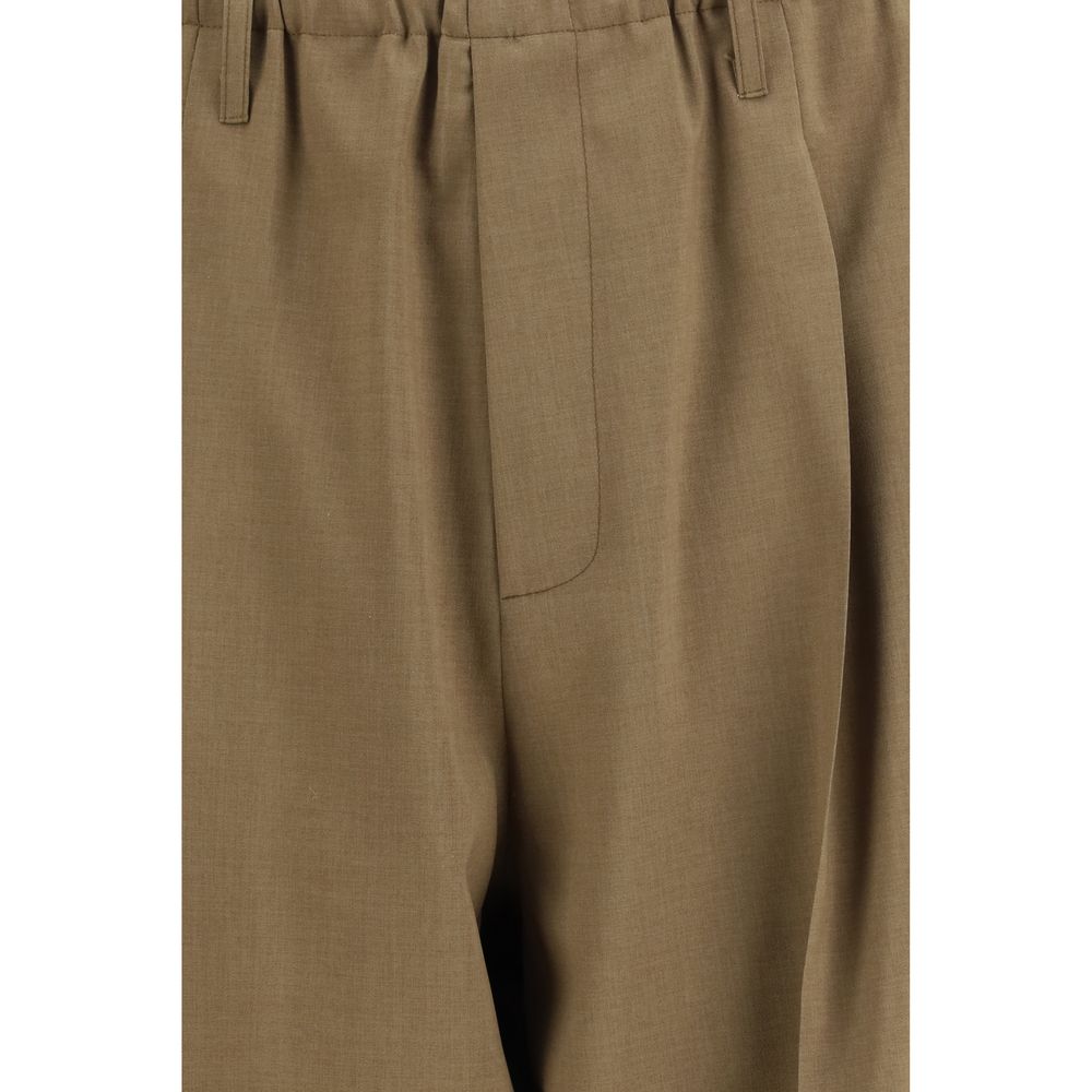 Pantalon Casual Beige en Polyester Magliano - People’s Pants