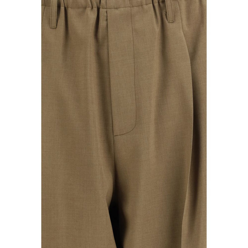 Pantalon Casual Beige en Polyester Magliano - People’s Pants