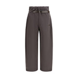 Pantalons de Sport en Coton Marron Magliano