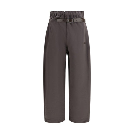 Magliano Bruine Katoenen Sportbroek