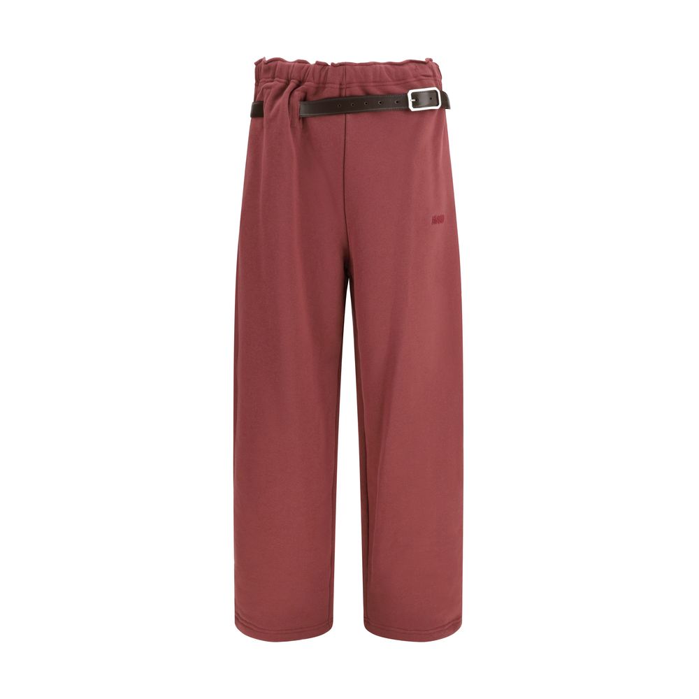 Magliano Multicolor Cotton Casual Pants - Buckle-belt Track Pants