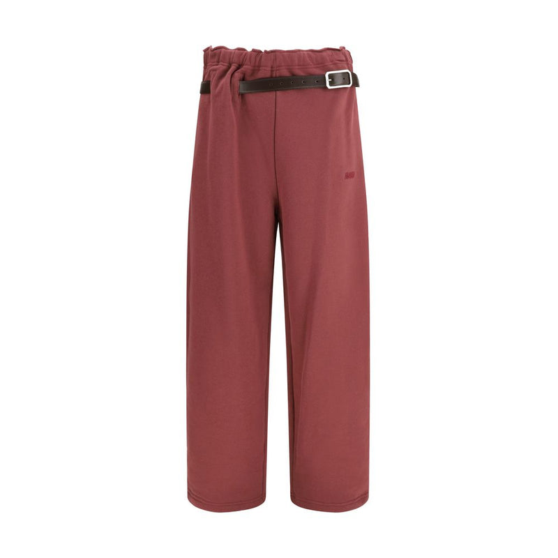 Magliano Multicolor Cotton Casual Pants - Buckle-belt Track Pants
