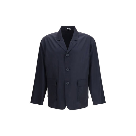 Thom Browne Packable Blue Polyester Coat