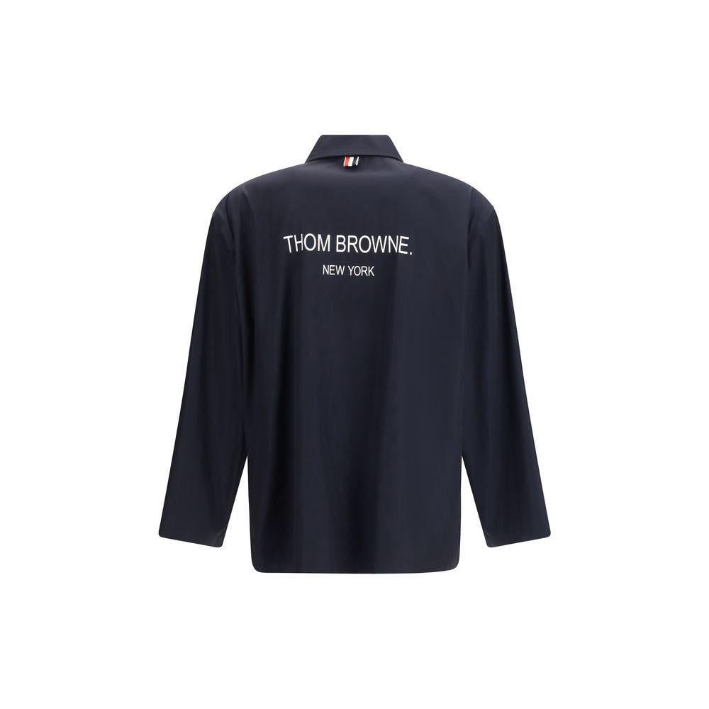 Thom Browne Blue Polyester Packable Jacket