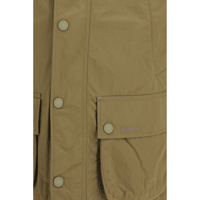 Imperméable Barbour en polyamide beige