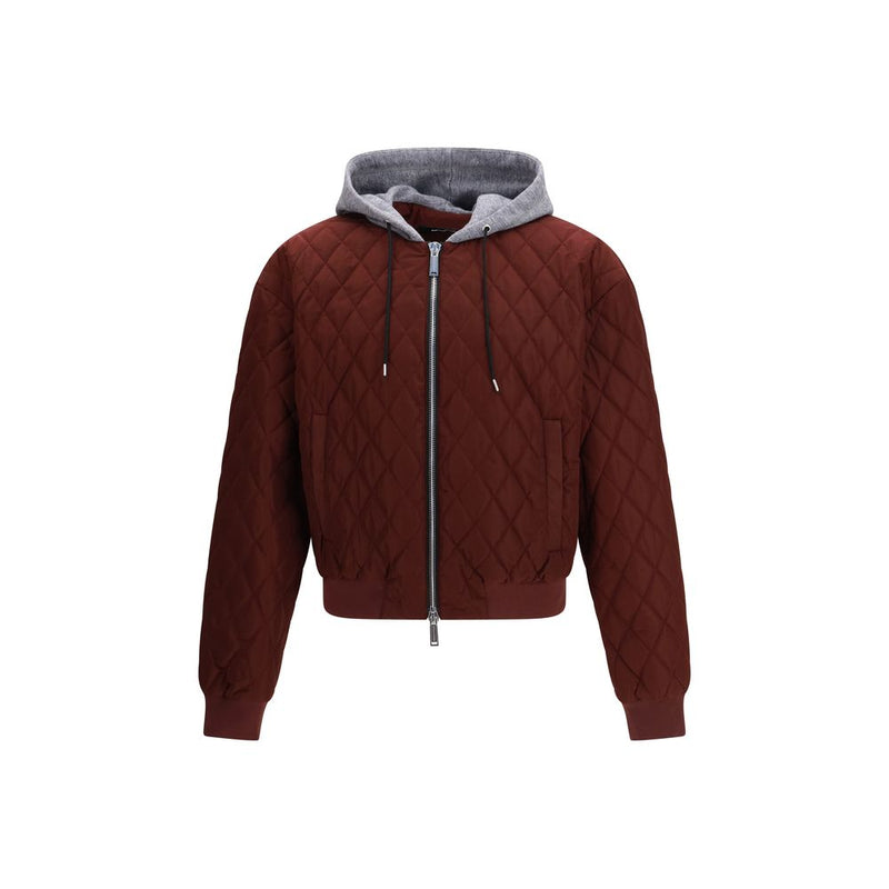 Dsquared² Bordeaux Stoffen Bomber