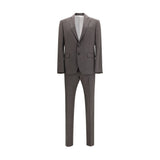 Dsquared² Gray Fleece Wool Two-Piece Suit - Modern Elegance