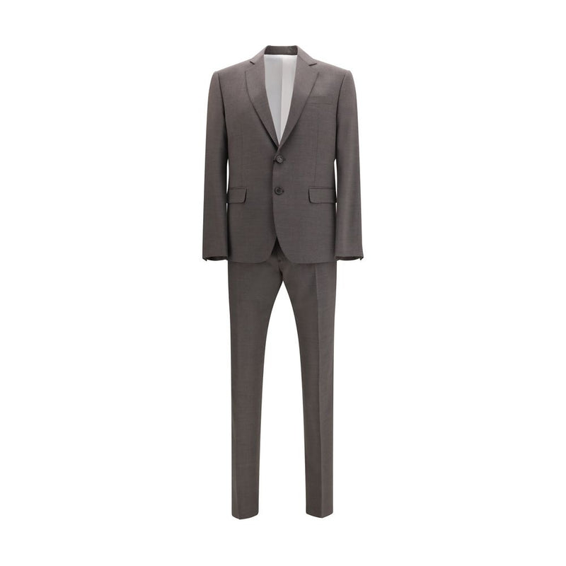 Dsquared² Gray Fleece Wool Two-Piece Suit - Modern Elegance