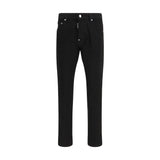 Dsquared² Black Cotton Slim Fit Jeans for Men