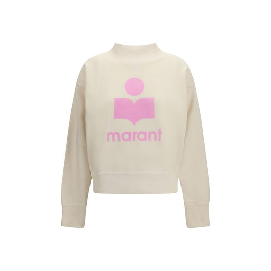 Marant Étoile Moby Beige Cotton Sweatshirt for Women