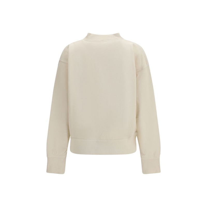 Isabel Marant Étoile Moby Beige Cotton Sweatshirt